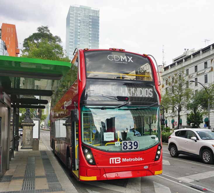 MB Metrobus ADL Enviro500MMC 839